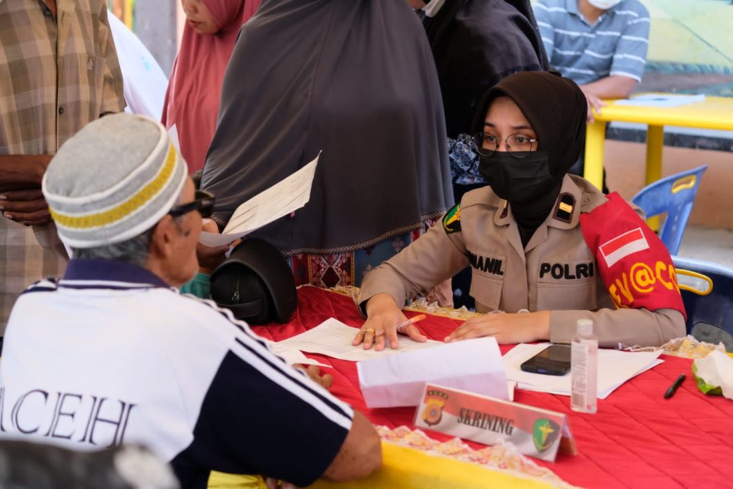 Capaian Vaksinasi Dosis I Polda Aceh dan Jajaran Melebihi Target