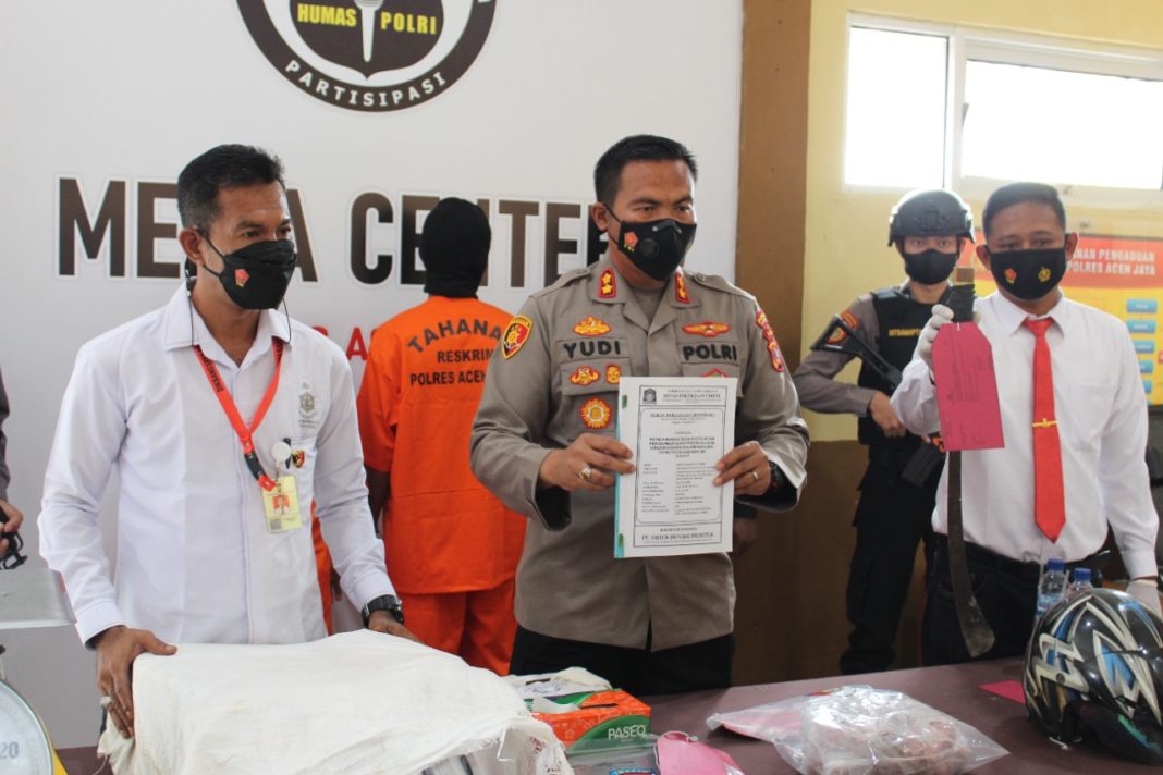 Tiga Warga Aceh Jaya Diamankan Polisi