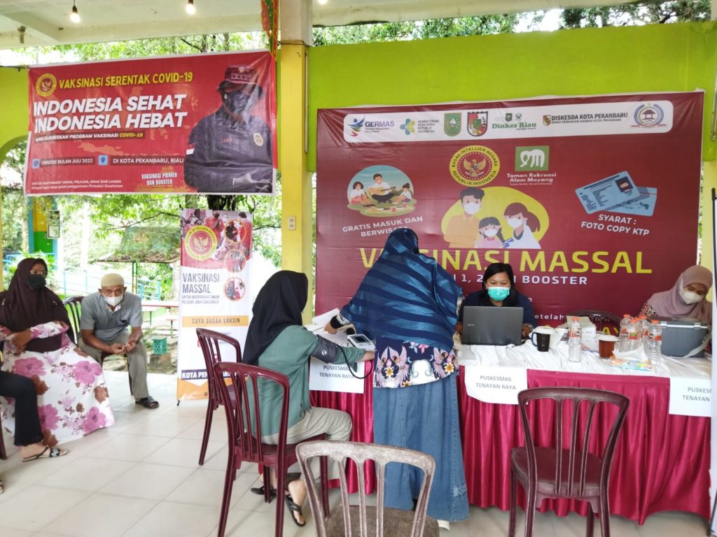 BINDA Riau Gencarkan Vaksinasi Massal Bagi Masyarakat Provinsi Riau