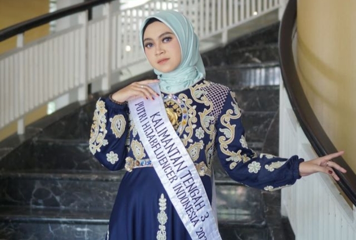 Firda Aprillia Mu'ammanah, Runner Up 2 Putri Hijab Kalimantan Tengah 2021