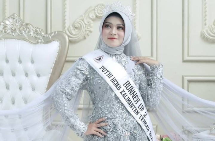 Firda Aprillia Mu'ammanah, Runner Up 2 Putri Hijab Kalimantan Tengah 2021