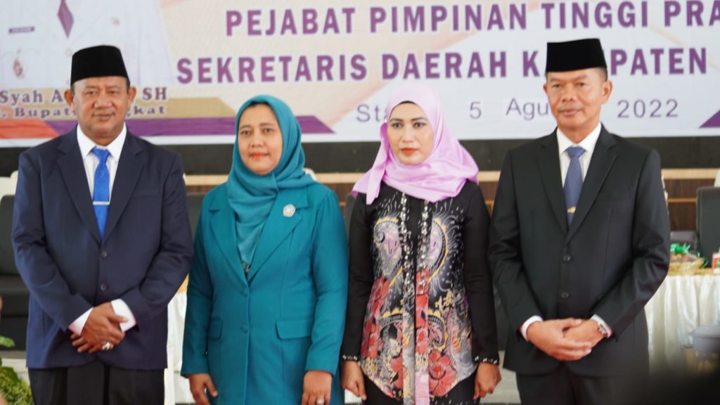 Pelantikan Sekda Langkat Amril Nasution