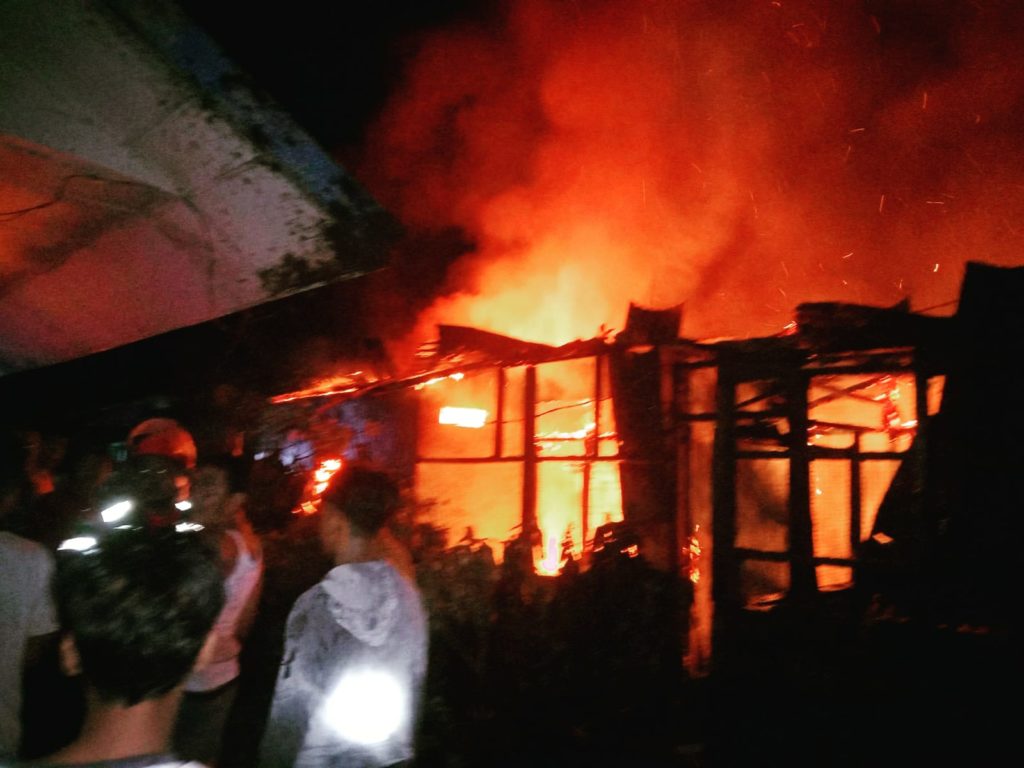 Kebakaran di Tanjung Tiram, Warga : Penyebabnya Masih Tanda Tanya