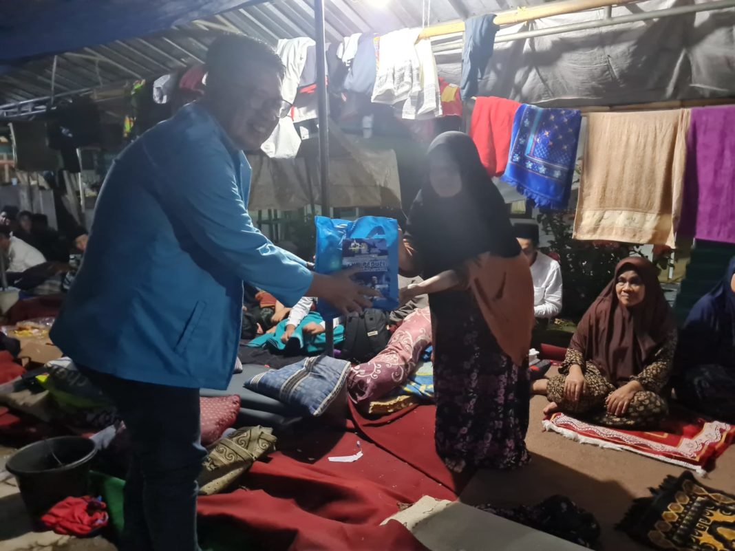 Ringankan Beban Rakyat, DPP KNPI Salurkan Bantuan Sembako Kepada Korban Gempa Cianjur