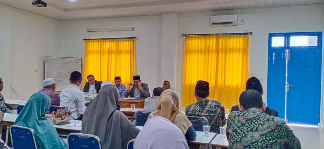 Institut Rektor IAIA Aceh Paya Lipah Tingkatkan Kualitas, Rapat Perdana Bersama Dosen