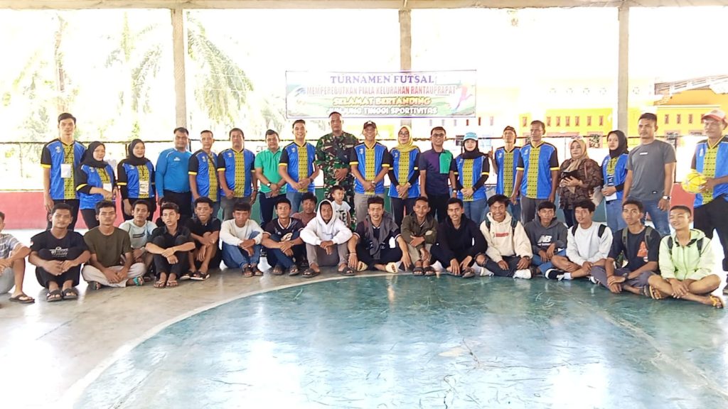 Lurah Rantau Prapat Farida Hanum Resmi Buka Turnamen Futsal